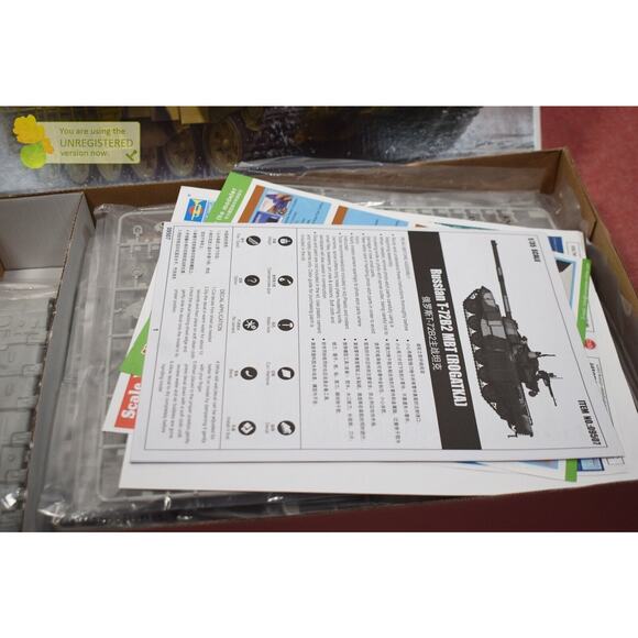 Trumpeter Russian T-72B2 MBT Rogatka Model Kit 1/35 (Package Wear) - Picture 3 of 15
